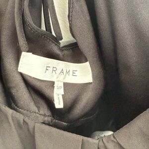 Frame Denim Classic Black Dress